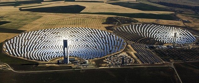 نیروگاه خورشیدی ساخته شده با پنل های استنلس استیل